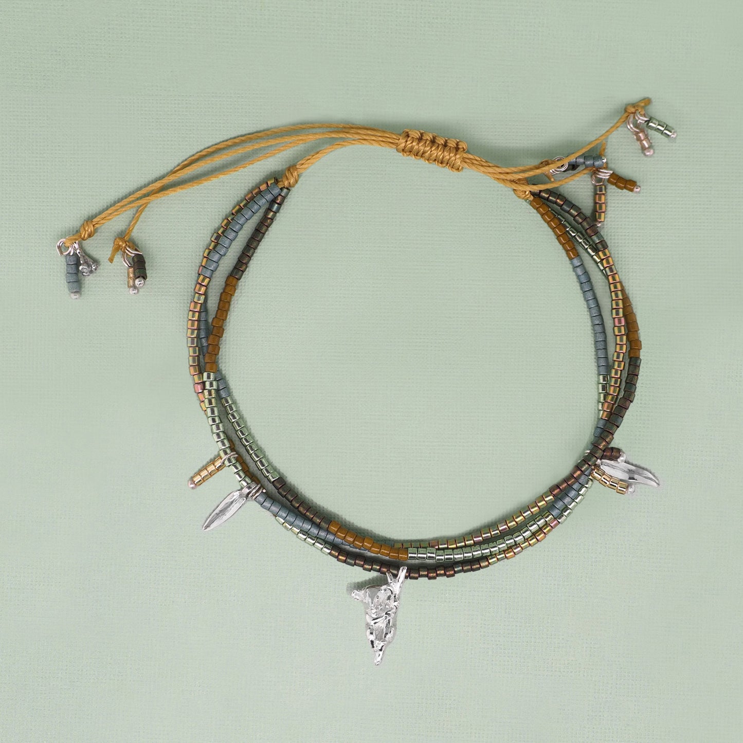 Colours of The Eucalyptus Tree Charm Bracelet