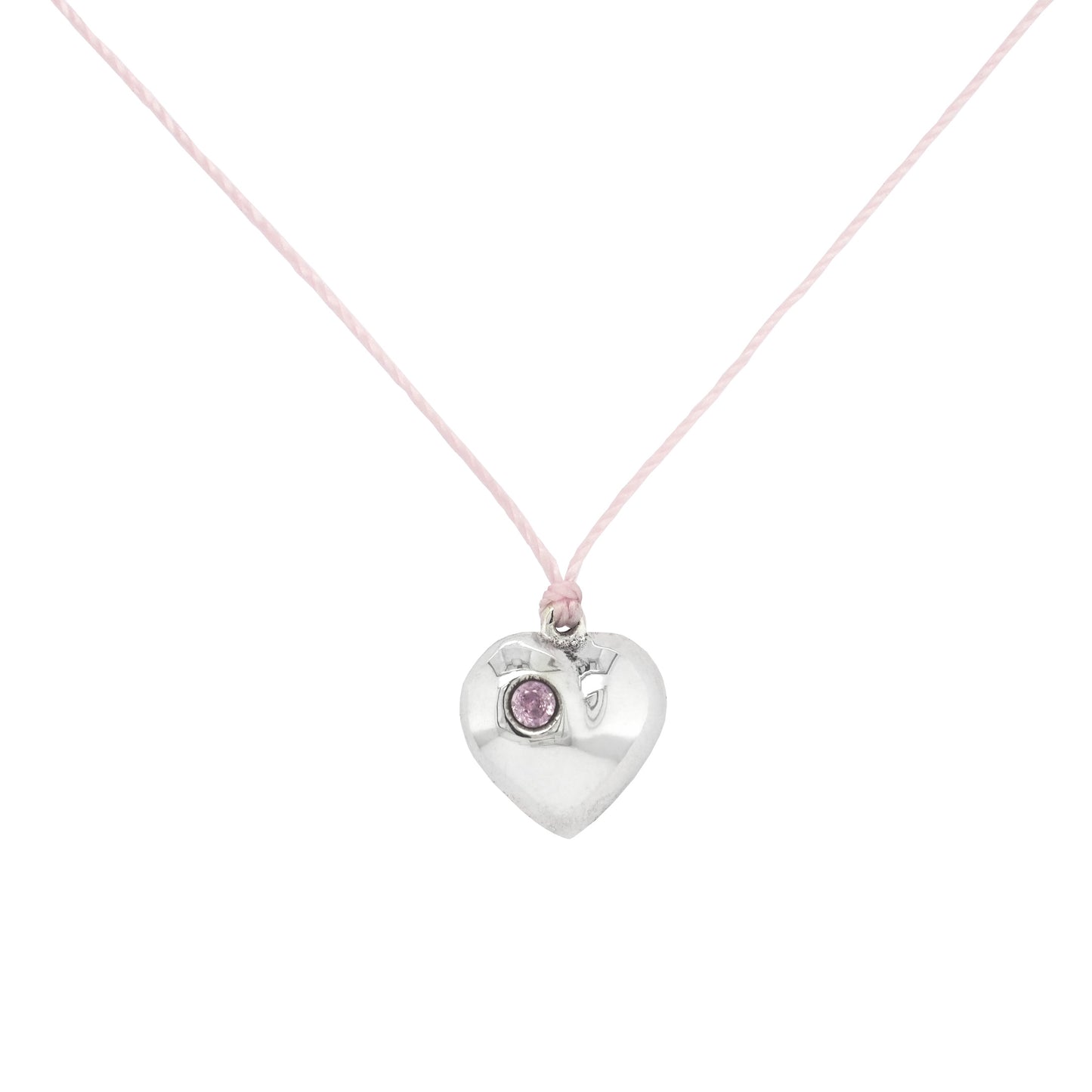 Sapphire Heart Necklace