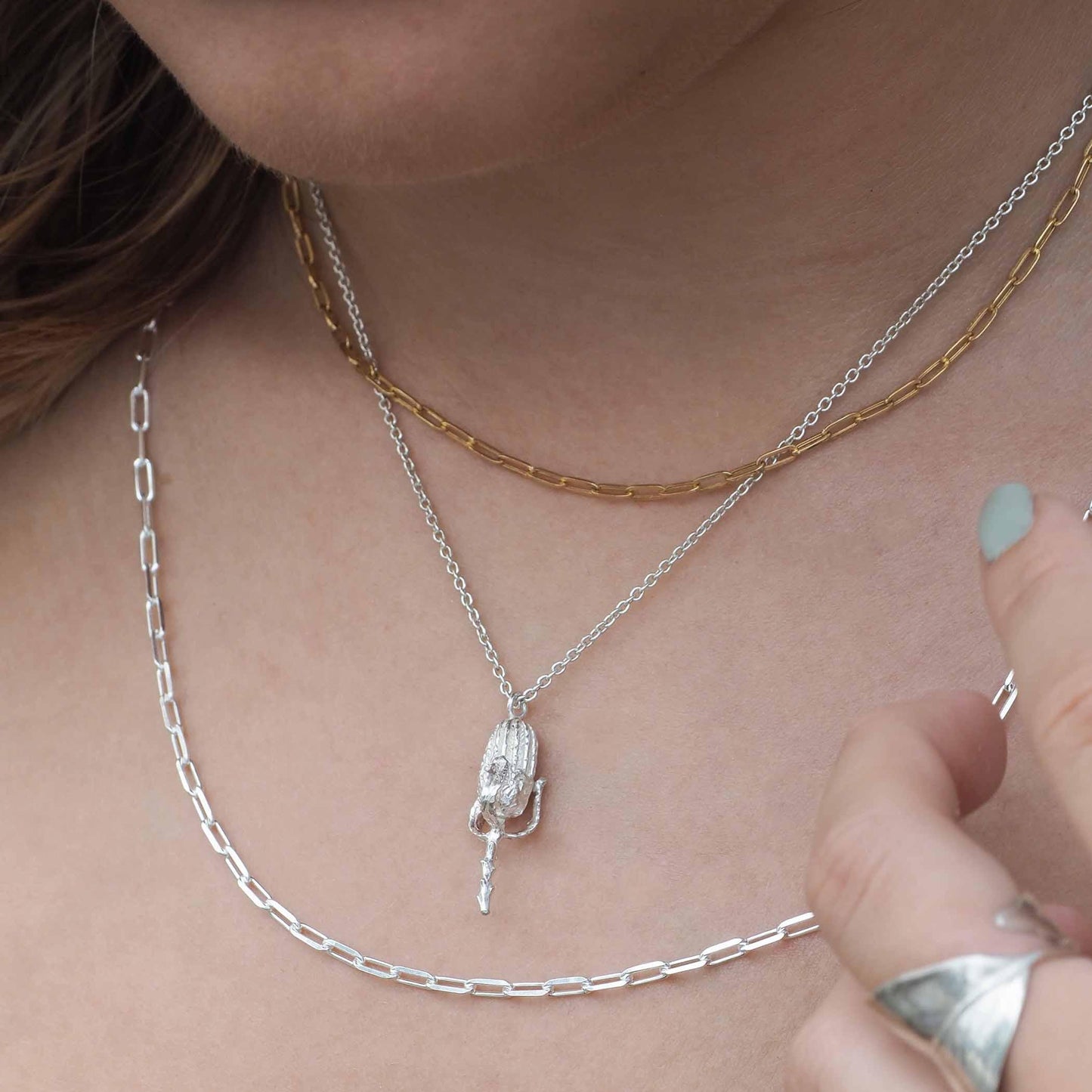 Banksia Necklace - Maxine Noosa
