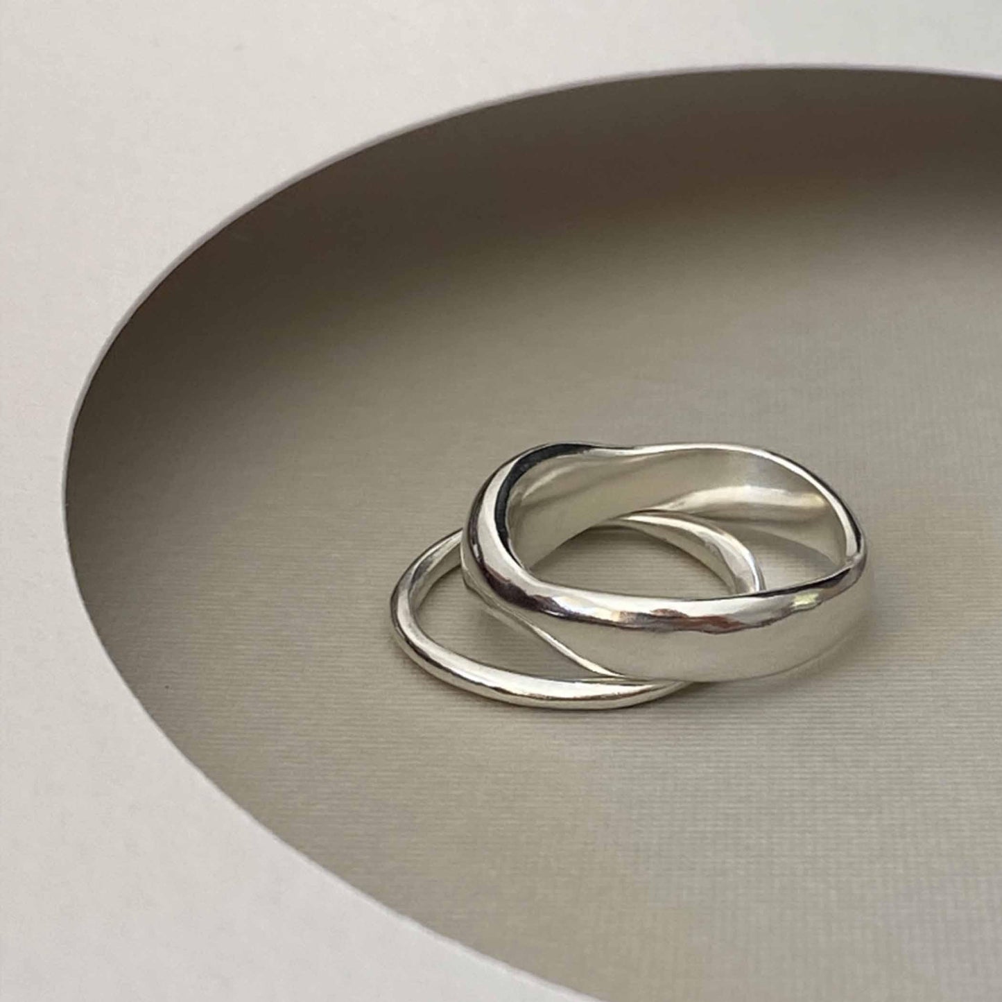 Chunky Driftwood Stacking Ring - Maxine Noosa