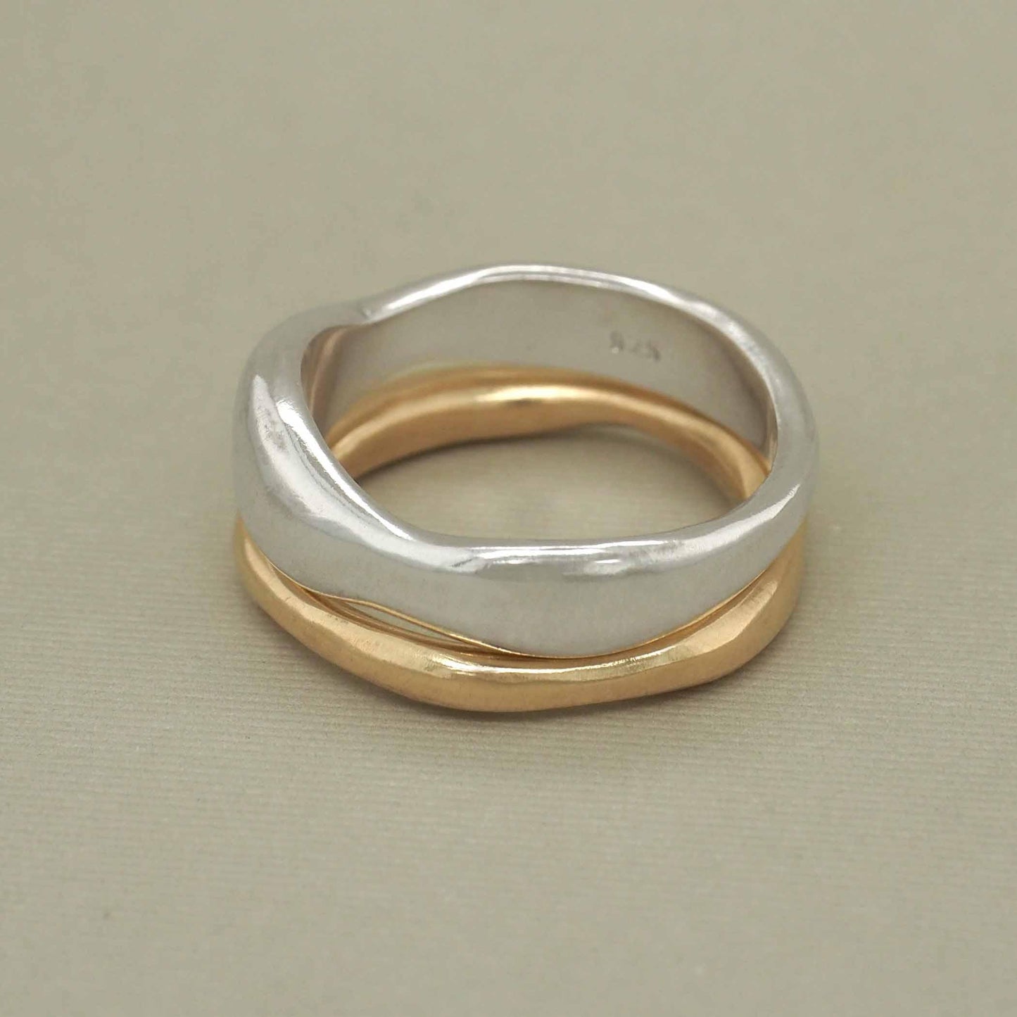 Chunky Driftwood Stacking Ring - Maxine Noosa