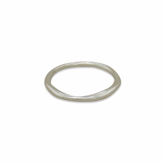 Delicate Sterling Silver Driftwood Ring - Maxine Noosa