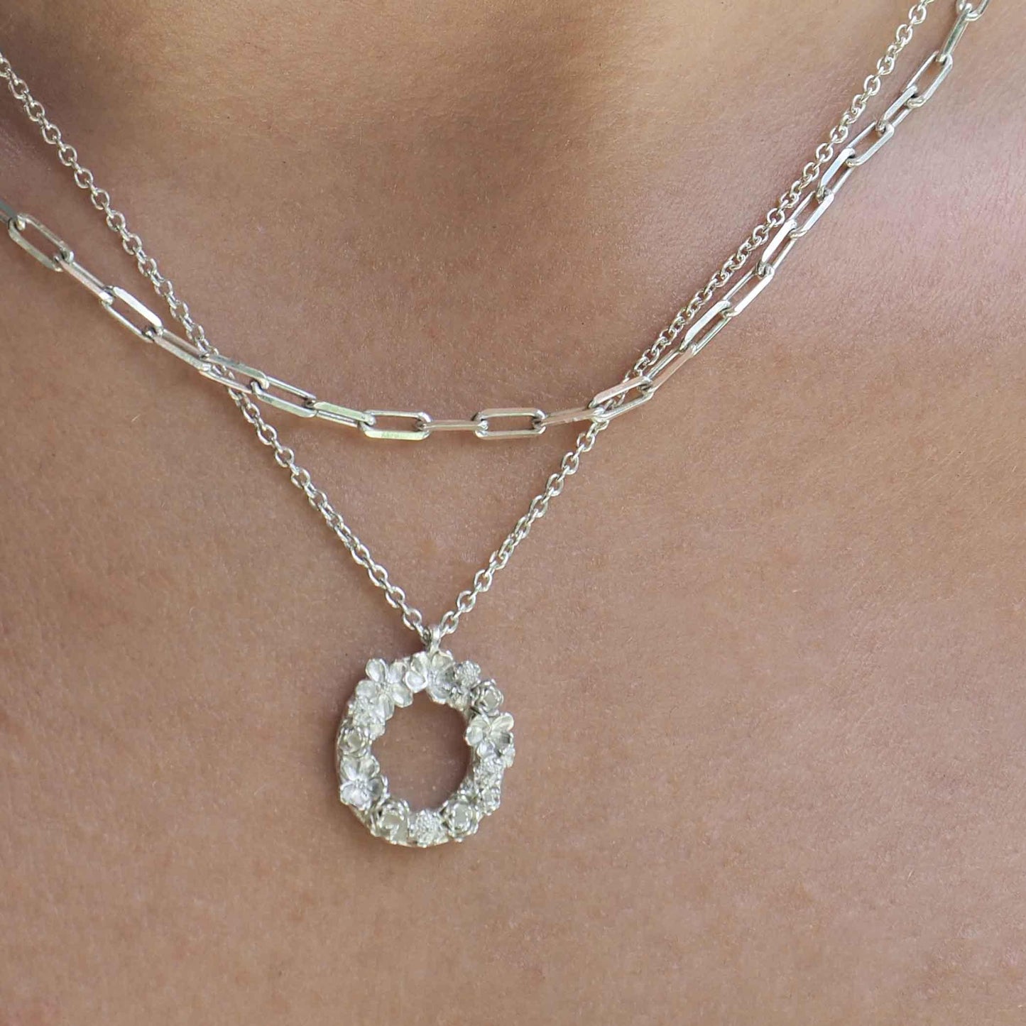 Floral Alphabet Pendant - Maxine Noosa