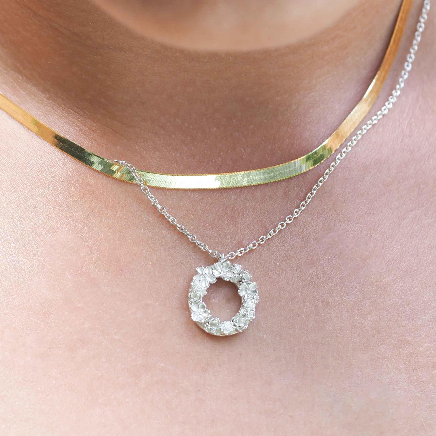Floral Alphabet Pendant - Maxine Noosa