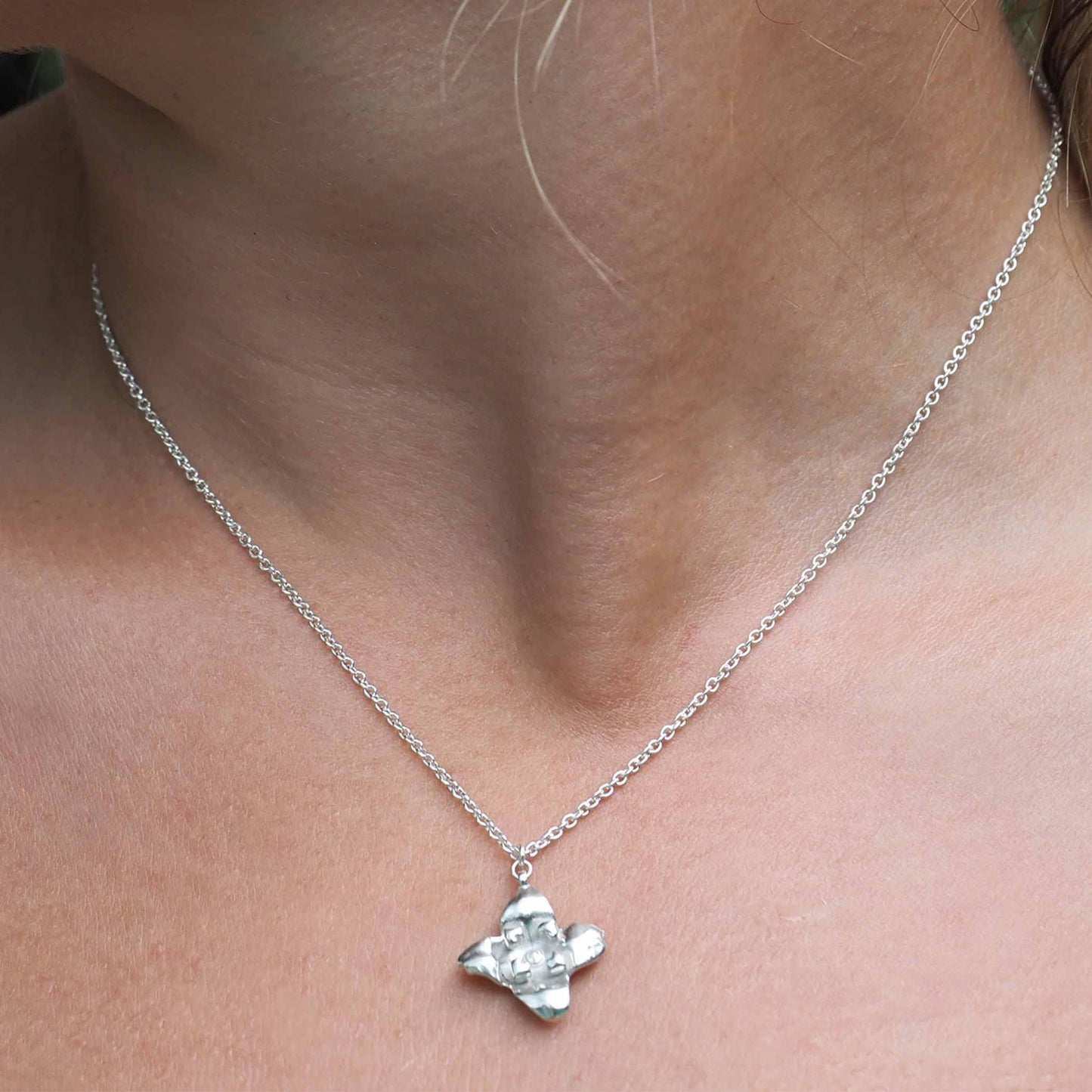 Grey Mangrove Flower Pendant - Maxine Noosa