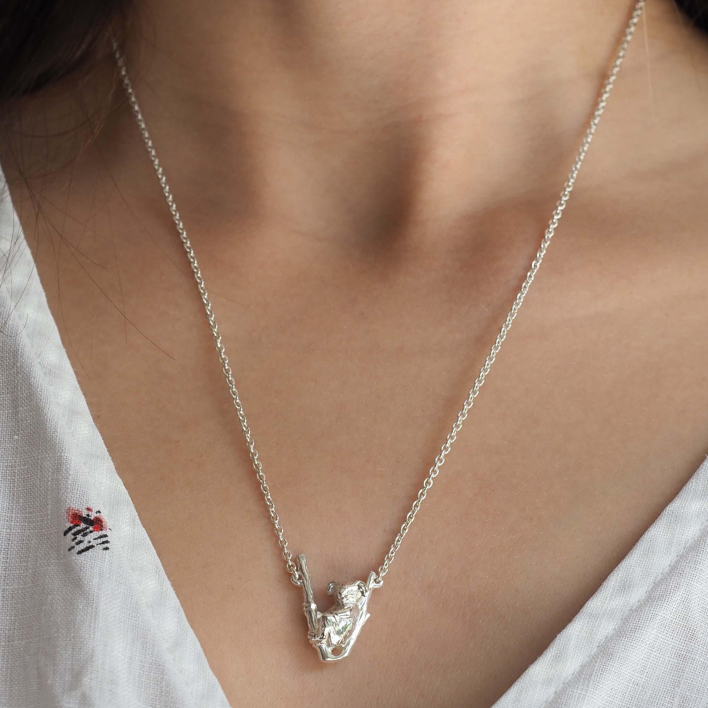 Koala in a Tree Necklace - Maxine Noosa