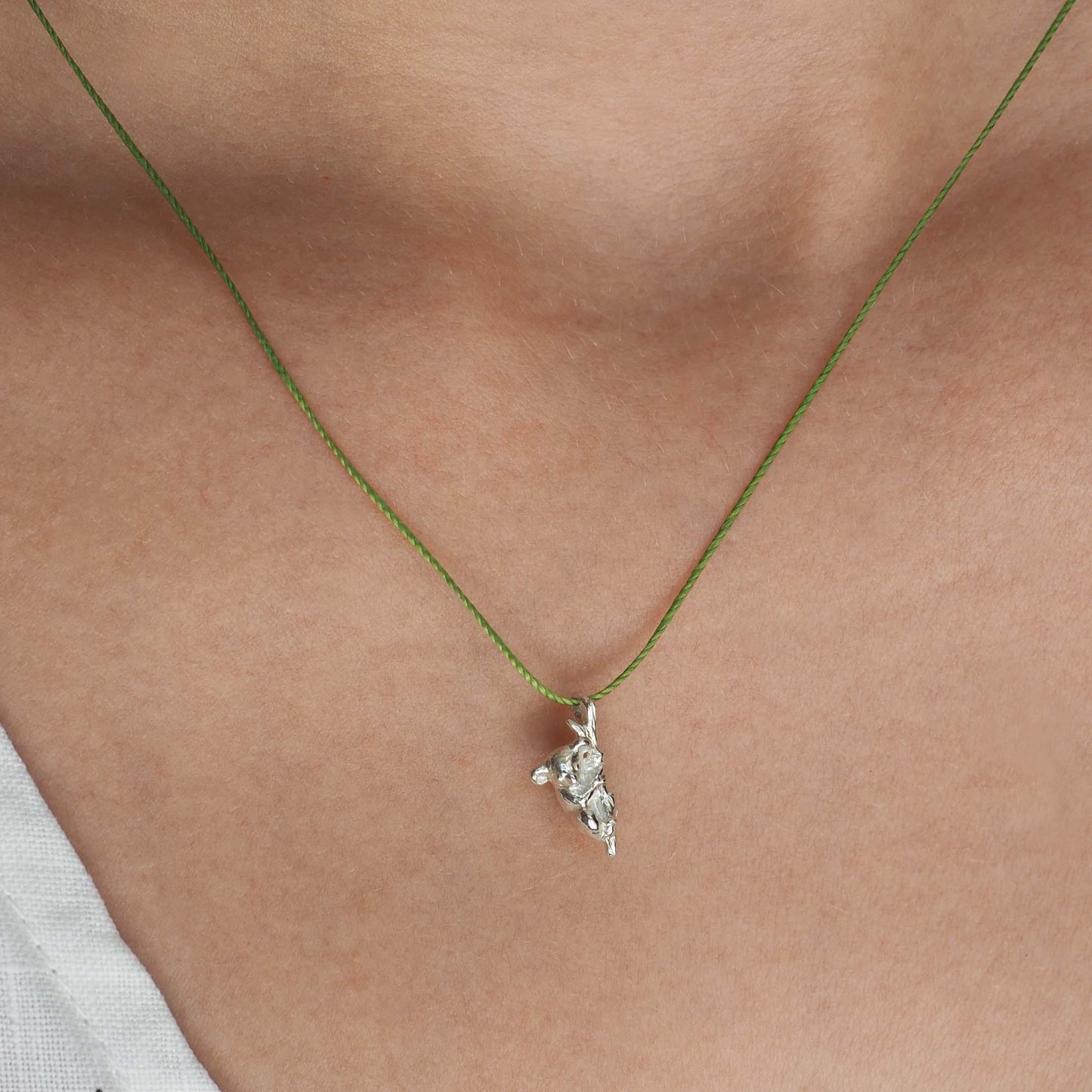 Tiny Koala Pendant on chord - Maxine Noosa
