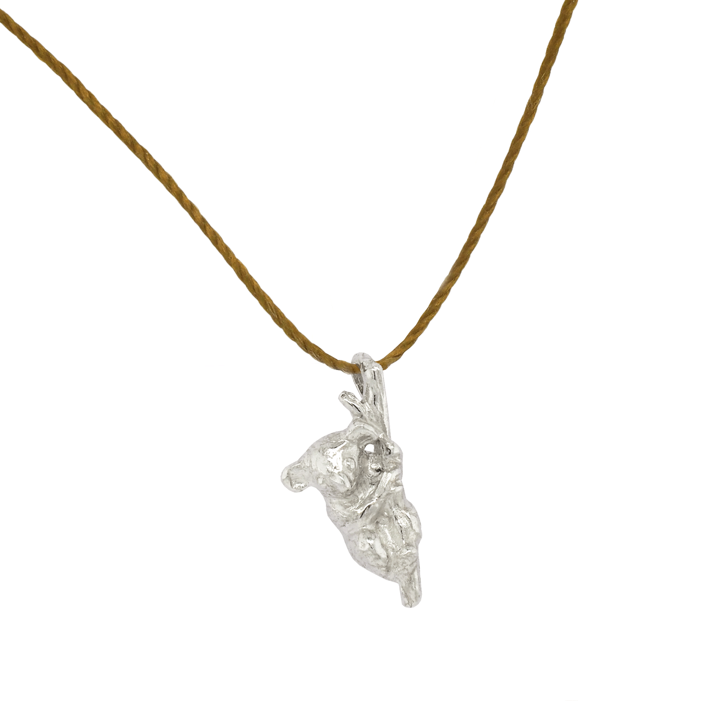 Tiny Koala Pendant on chord - Maxine Noosa