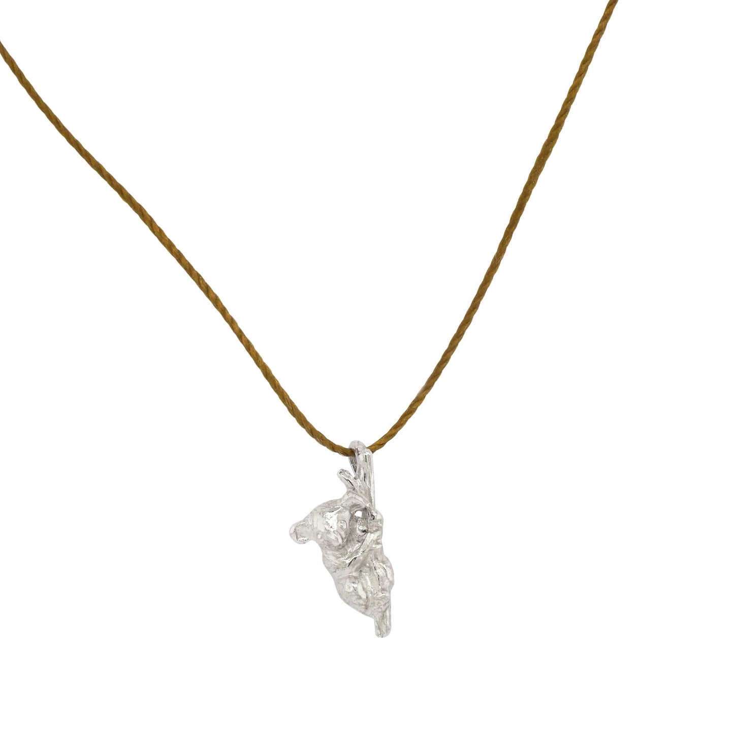 Tiny Koala Pendant on chord - Maxine Noosa