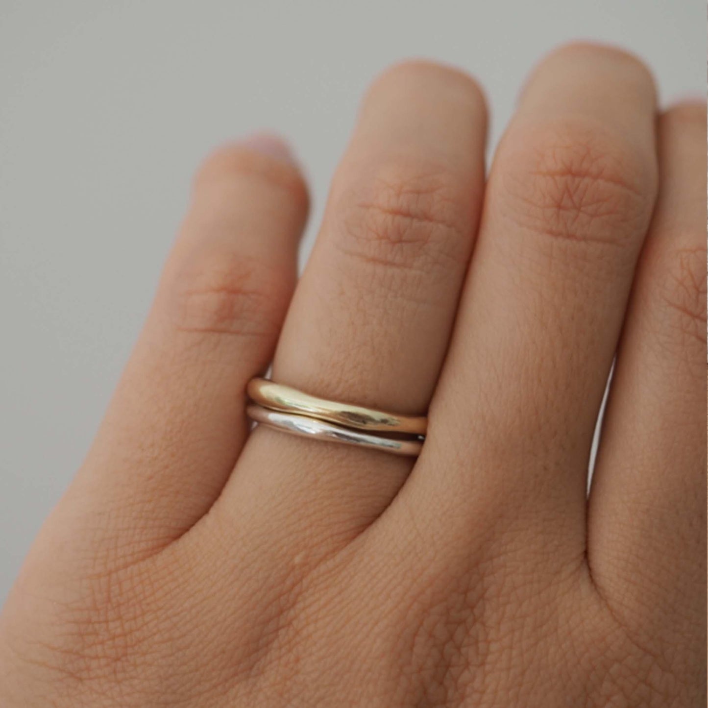 Yellow Gold Driftwood Ring - Maxine Noosa