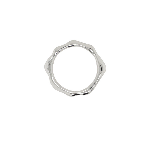 Sterling Silver Splash Ring
