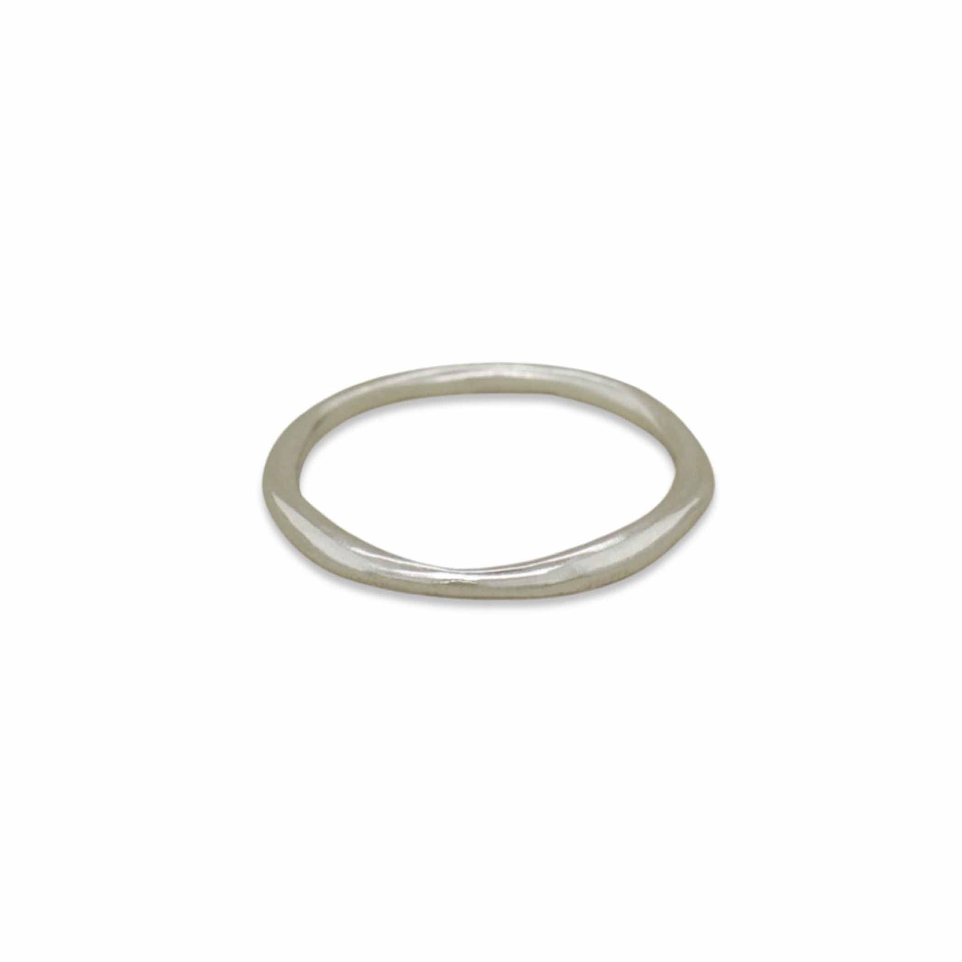 Delicate Sterling Silver Driftwood Ring - Maxine Noosa