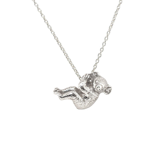 Silver Koala Necklace – Maxine Noosa